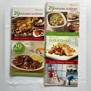 Pampered Chef Cookbooks - set of 5